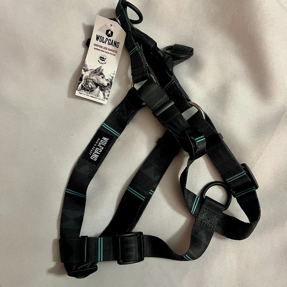 Premium No-Pull Dog Harness Size Large Night Owl Print